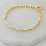 Mini Pearl Bracelet / Stretch