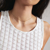 Sister Recycled Necklace - Gold Plated