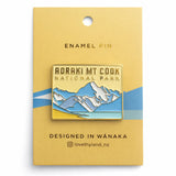 Aoraki Mt Cook enamel Pin