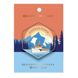 Queenstown Enamel Magnet