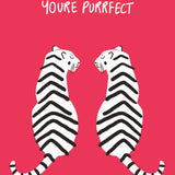 You're Purrfect Valentines Card