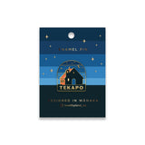 Tekapo Enamel Pin