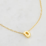 Letter Necklace - Gold