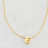 Letter Necklace - Gold