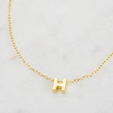 Letter Necklace - Gold