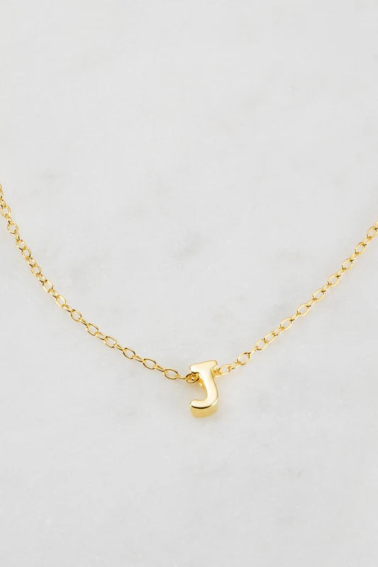 Letter Necklace - Gold