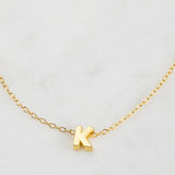 Letter Necklace - Gold