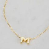 Letter Necklace - Gold