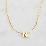 Letter Necklace - Gold