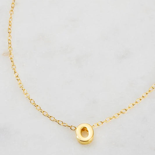 Letter Necklace - Gold