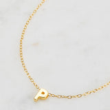 Letter Necklace - Gold