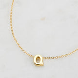 Letter Necklace - Gold