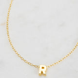 Letter Necklace - Gold