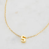 Letter Necklace - Gold