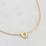 Letter Necklace - Gold