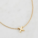 Letter Necklace - Gold