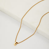 Letter Necklace - Gold
