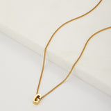 Letter Necklace - Gold
