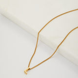 Letter Necklace - Gold