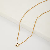 Letter Necklace - Gold