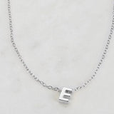 Letter Necklace - Silver