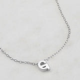 Letter Necklace - Silver