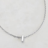 Letter Necklace - Silver