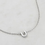 Letter Necklace - Silver