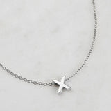 Letter Necklace - Silver