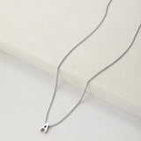 Letter Necklace - Silver