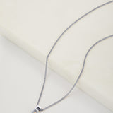 Letter Necklace - Silver