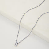 Letter Necklace - Silver