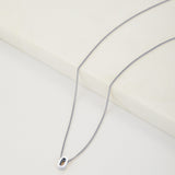 Letter Necklace - Silver