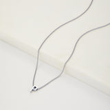 Letter Necklace - Silver