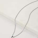 Letter Necklace - Silver