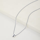 Letter Necklace - Silver