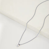 Letter Necklace - Silver