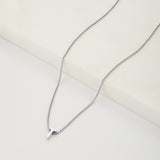 Letter Necklace - Silver