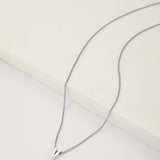 Letter Necklace - Silver