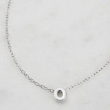 Letter Necklace - Silver