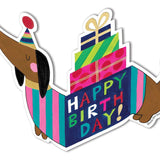 Sausage Dog - Birthday Card