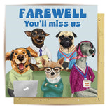 Dogs - Leaving Card