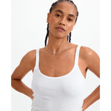 Maja Crystal Multi Drops Necklace - Silver Plated