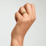 Sloan Rings 3 in 1 Set - Gold Plated