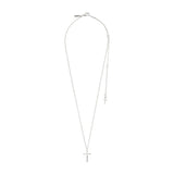 Flynn Recycled Necklace - Silver Plated