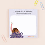 Rosie Made A Thing - Lavender Sticky Jot Pad