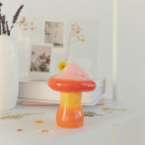 Small Sunset Mushroom Candle