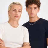Joanna Flat Snake Necklace - Gold Plated