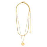 Declan Recycled Necklace - Gold Plated