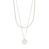 Declan Recycled Necklace - Silver Plated